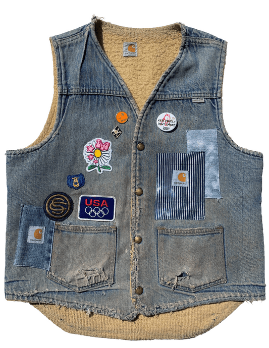 FRUIT Insulated Denim Vest(SS23)