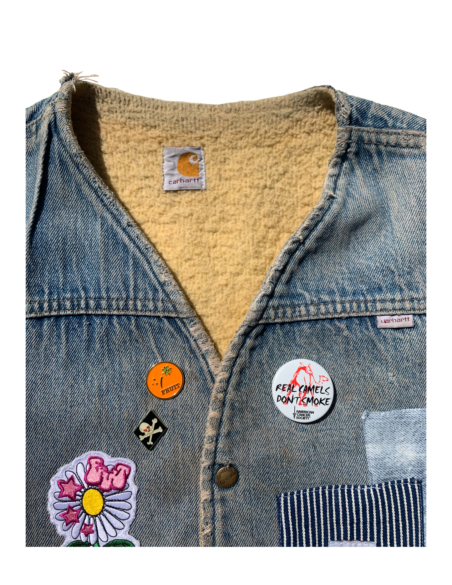 FRUIT Insulated Denim Vest(SS23)