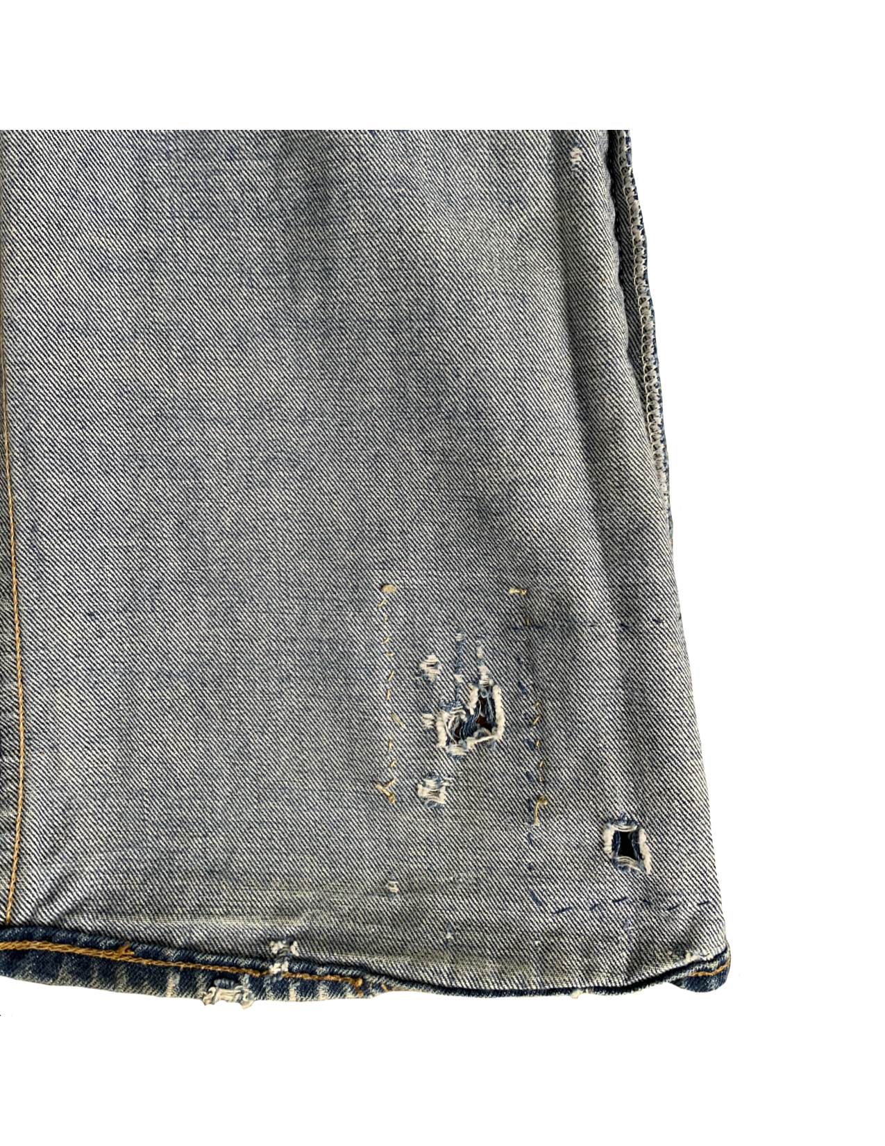 FRUIT 1970s Levi's Orange Tab Flare Patchwork Denim