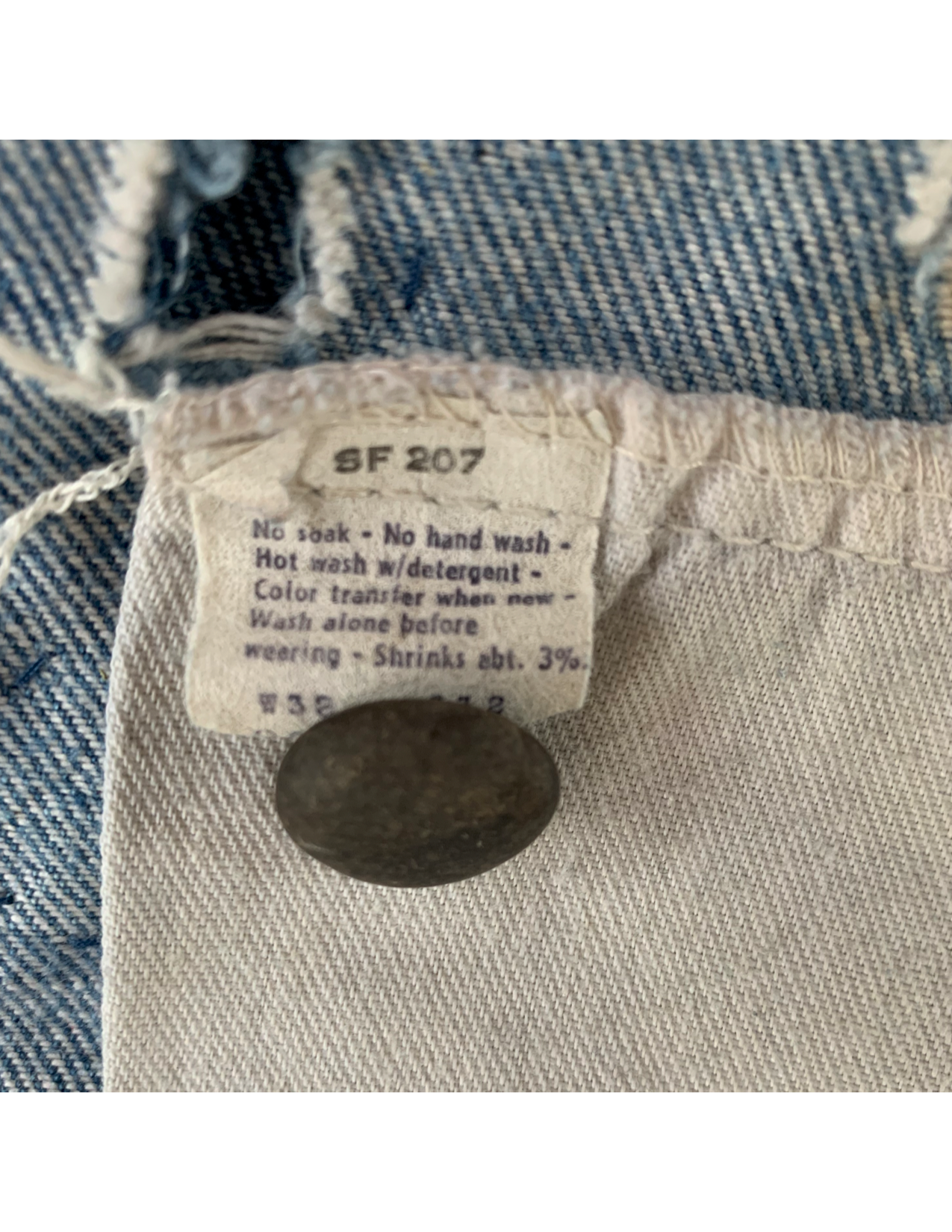 FRUIT 1970s Levi's Orange Tab Flare Patchwork Denim