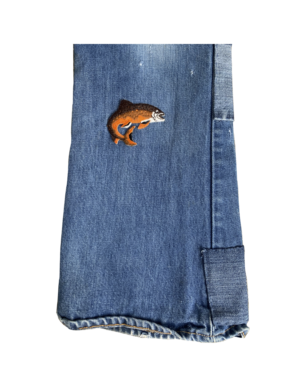 FRUIT 1970s Levi's Orange Tab Flare Patchwork Denim