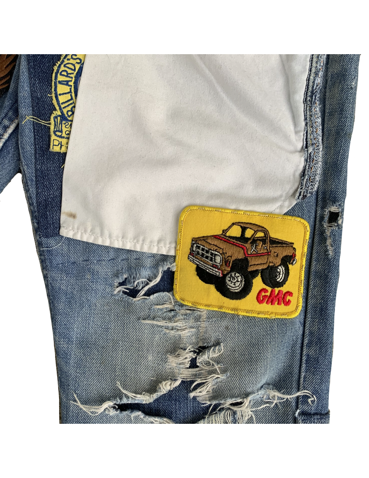 FRUIT 1970s Levi's Orange Tab Flare Patchwork Denim