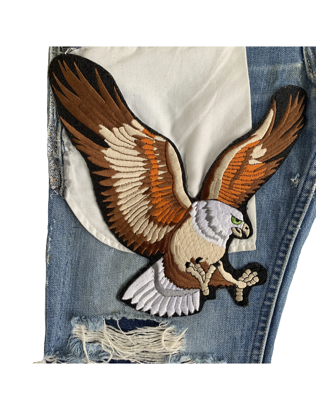 FRUIT 1970s Levi's Orange Tab Flare Patchwork Denim